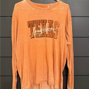 Orange Texas Longhorns Long Sleeve Shirt
